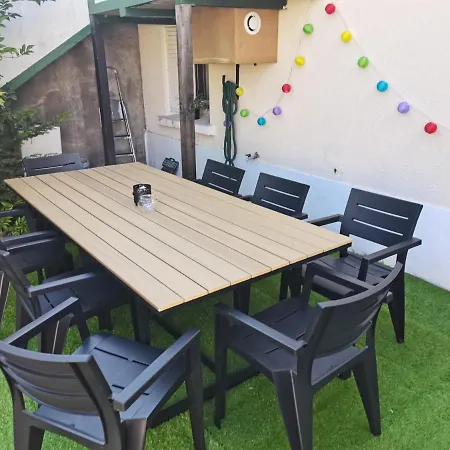 Belle Maison 12p 6 Couchages Centre Avec Jardin Casa de Férias *