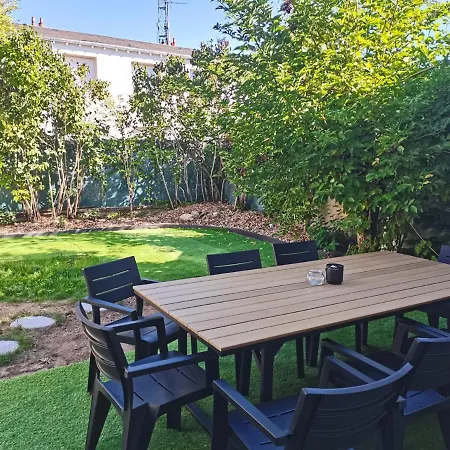 Belle Maison 12p 6 Couchages Centre Avec Jardin Tours