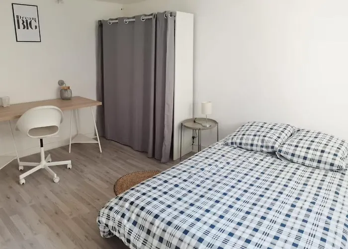 Semesterbostad Belle Maison 12p 6 Couchages Centre Avec Jardin Tours